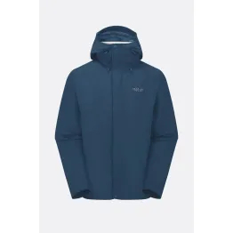 Куртка Rab Downpour Jacket чоловіча Tempest Blue синя