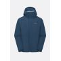 Куртка Rab Downpour Jacket чоловіча Tempest Blue синя