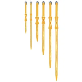 Набір стяжок Sea to Summit Stretch-Loc 18 12mm x 450mm 2 Pack Yellow жовтий