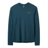 Футболка Rab Force LS Tee чоловіча Tempest Blue синя 