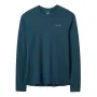 Футболка Rab Force LS Tee чоловіча Tempest Blue синя 