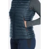 Безрукавка Rab Microlight Vest Wmns жіноча Tempest Blue синя