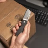 Ніж складаний SOG Stout FLK Black/Stonewash чорний