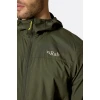 Вітровка Rab Windgather Hoody чоловіча Army оливкова Вітровка Rab Windgather Hoody чоловіча Army оливкова
