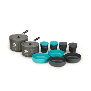 Набір посуду Sea To Summit Alpha Cookset 4.2 Pacific Blue/Grey сірий/блакитний
