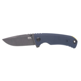 Ніж складаний SOG Tellus ATK Squid Ink/Yellow синій