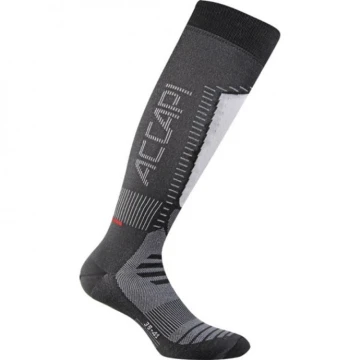 Термошкарпетки Accapi Ski Touch Black/Anthracite чорні/темно-сірі