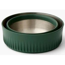 Горнятко Sea to Summit Detour Stainless Steel Collapsible Mug Laurel Wreath Green зелене
