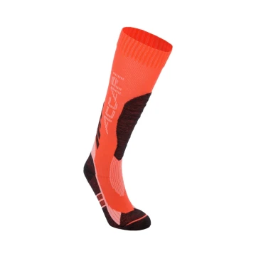 Термошкарпетки Accapi Ski Performance Scarlet/Anthracite оранжеві