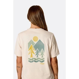 Футболка Rab Stance Vista Tee жіноча Ecru бежева