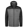 Куртка Rab Microlight Alpine Jacket чоловіча Black/Graphene чорна/сіра Куртка Rab Microlight Alpine Jacket чоловіча Black/Graphene чорна/сіра