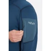Фліс Rab Modulus Hoody чоловічий Tempest Blue синій
