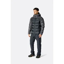 Куртка Rab Neutrino Pro Down Jacket чоловіча Black/Graphene чорна/сіра