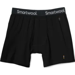 Труси Smartwool Men's Merino Sport 150 Boxer Brief Boxed чоловічі Black чорні