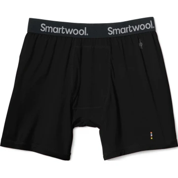 Труси Smartwool Men's Merino Sport 150 Boxer Brief Boxed чоловічі Black чорні