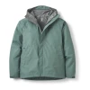 Куртка Rab Downpour Jacket чоловіча Sage зелена Куртка Rab Downpour Jacket чоловіча Sage зелена