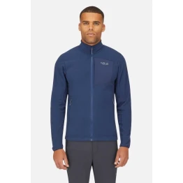 Флісова кофта Rab Tecton Jacket чоловіча Deep Ink синя
