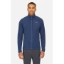 Флісова кофта Rab Tecton Jacket чоловіча Deep Ink синя