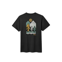 Футболка Rab Stance Vista Tee жіноча Black Beluga чорна