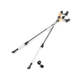 Палиці для скандинавської ходьби Silva Walking Poles Aluminum Cork Grey сірі