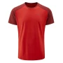 Футболка Rab Force Tee Ascent Red/Oxblood Red червона чоловіча