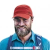 Кепка Buff Pack Trek Cap Solid Brick червона
