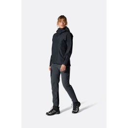 Куртка Rab Downpour Jacket Wmns жіноча Melba помаранчева