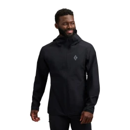 Куртка Black Diamond M Strataline Stretch Shell чоловіча Black чорна
