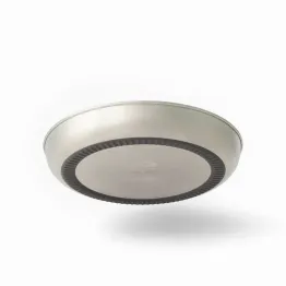 Миска Sea to Summit Detour Stainless Steel Plate Beluga Grey темно-сіра/срібляста