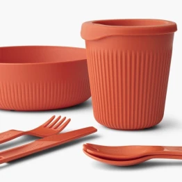 Набір посуду Sea to Summit Passage Dinnerware Set 1P 6 Piece Spicy Orange помаранчевий
