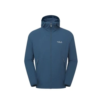 Куртка Soft Shell Rab Borealis Hoody чоловіча Tempest Blue синя