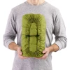 Самонадувний килимок Sea to Summit Camp Self Inflating Mat Large Rectangular Woodbine салатовий