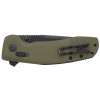 Ніж складаний SOG TAC XR OD Green/Straight Edge оливковий Ніж складаний SOG TAC XR OD Green/Straight Edge оливковий