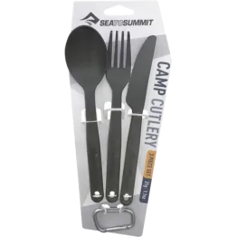 Набір столових приборів Sea to Summit Camp Cutlery Set Charcoal темно-сірий