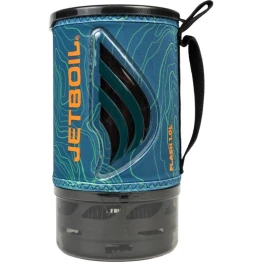Інтегрована система JetBoil Flash 2025 Ocean Topo синя