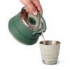 Чайник з чохлом Sea to Summit Detour Stainless Steel Collapsible Kettle 1,6 L Laurel Wreath Green зелений