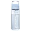Пляшка-фільтр для води LifeStraw Go Filter Bottle 650mL Icelandic Blue білий