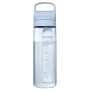 Пляшка-фільтр для води LifeStraw Go Filter Bottle 650mL Icelandic Blue білий