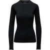 Термокофта Smartwool Women's Merino 250 Baselayer Crew Boxed жіноча Black чорна