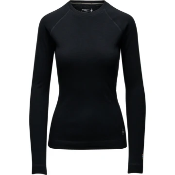 Термокофта Smartwool Women's Merino 250 Baselayer Crew Boxed жіноча Black чорна