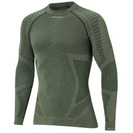 Термофутболка Accapi XPerience чоловіча Military Black зелена