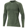 Термофутболка Accapi XPerience чоловіча Military Black зелена