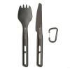Набір столових приборів ложка та ніж Sea to Summit Frontier UL Cutlery Set сірий Набір столових приборів ложка та ніж Sea to Summit Frontier UL Cutlery Set сірий