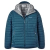 Куртка Rab Microlight Windstopper Hoody чоловіча Tempest Blue синя