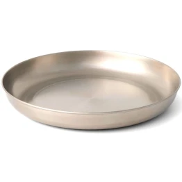 Миска Sea to Summit Detour Stainless Steel Plate Bombay Brown коричнева/срібляста
