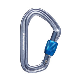 Карабін Black Diamond HotForge Screwgate Carabiner Grey сірий