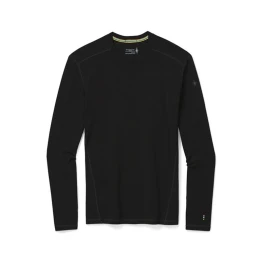 Термофутболка Smartwool Men's Merino 250 Baselayer Crew Boxed чоловіча Black чорна