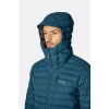 Куртка Rab Microlight Windstopper Hoody чоловіча Tempest Blue синя