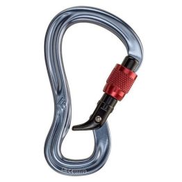 Карабін Black Diamond GridLock Screwgate сірий