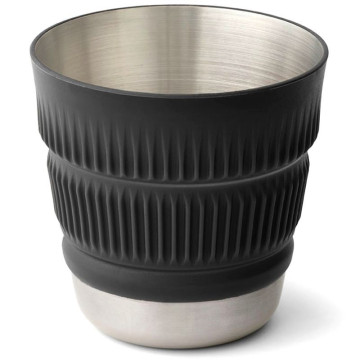 Горнятко Sea to Summit Detour Stainless Steel Collapsible Mug Beluga Black чорне